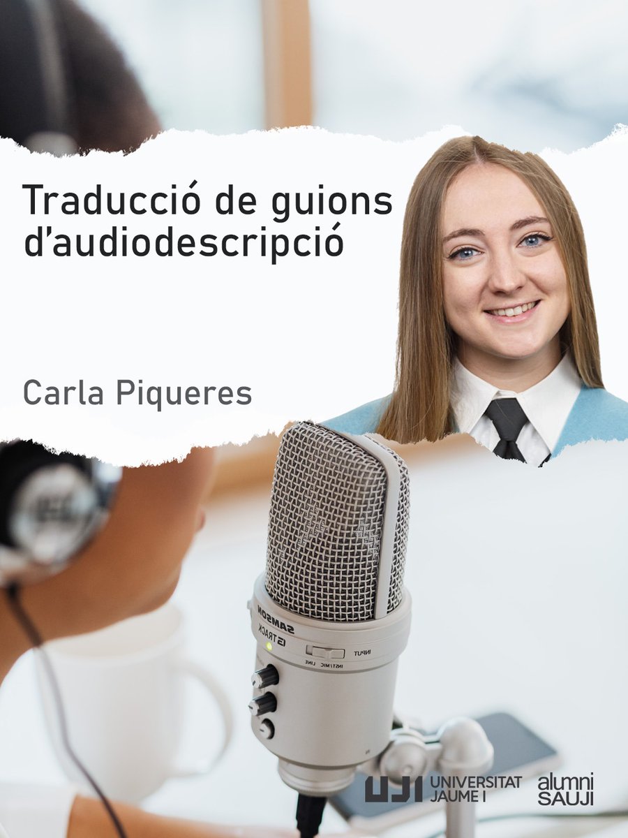 piquerescarla's tweet photo. ¡El 2024 llega cargado de buenas noticias!🎉
Por fin puedo anunciar que impartiré un taller sobre mi investigación «Traducción de guiones de audiodescripción como estrategia para aumentar el contenido infantil audiodescrito en plataformas digitales».
https://t.co/ptWoghvvLP https://t.co/24gUlw6Eb0