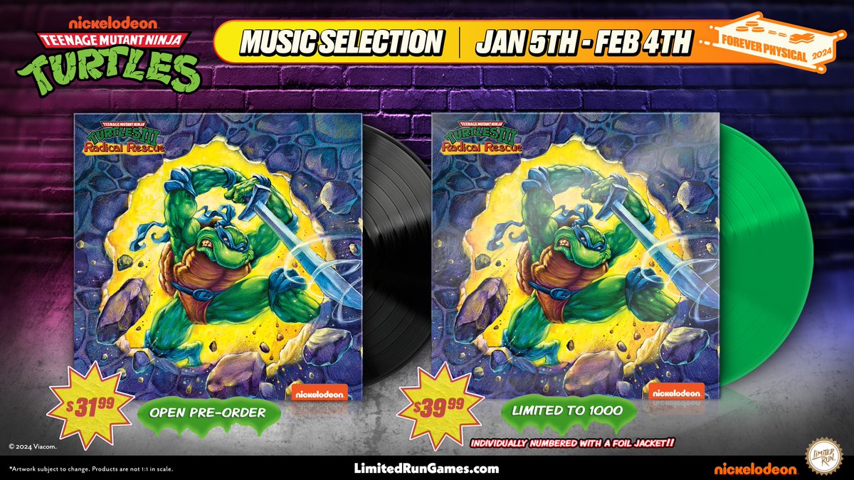 The next RADICAL Turtles OST release hits LRG this Friday! Pre-orders for @TMNT: Radical Rescue soundtracks on vinyl, cassette and CD launch in just a few days. Wishlist now: bit.ly/48p5lYU