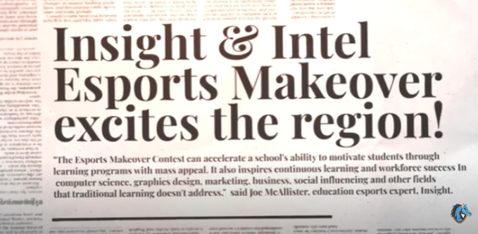 GSEsportsorg's tweet photo. Witness the incredible transformation of Manasquan High School's esports arena, through the partnership of Garden State Esports, Insight, and Intel. Check out their captivating journey: https://t.co/vw2enCU6Xy. 
#nj #njedtech #esports #insight #intel https://t.co/WaWuFFWlLX