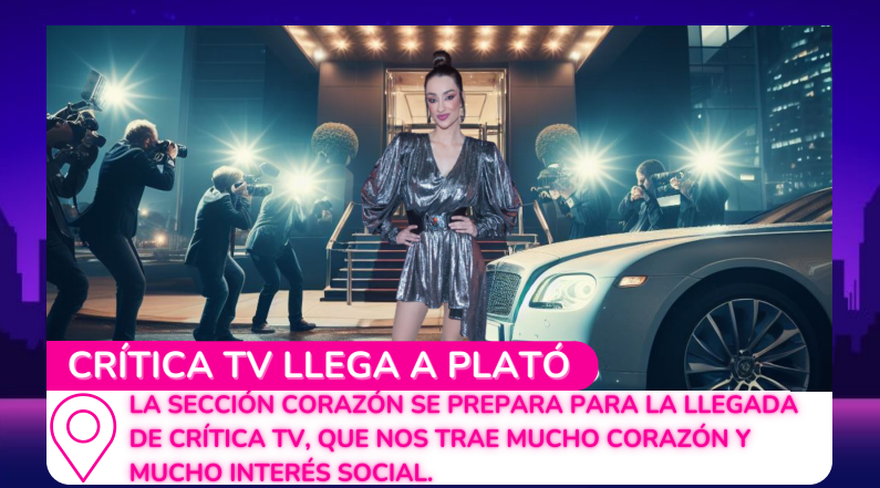 .@Criticaa_TV llega a plató. #EstáPasando3