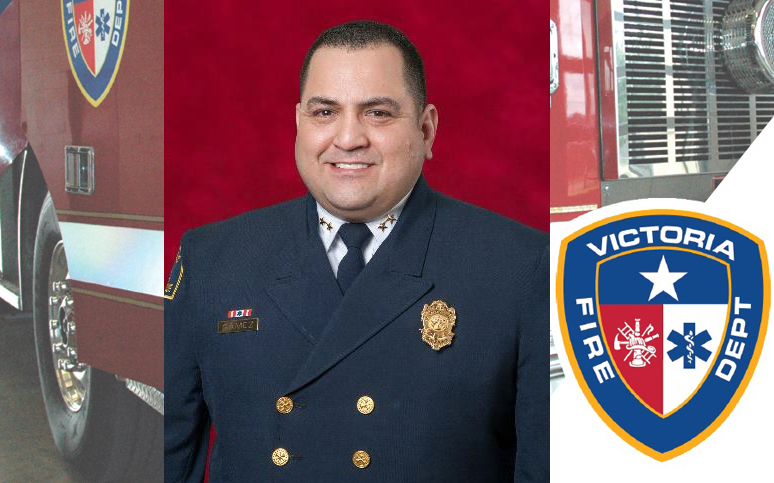 Let's give a warm welcome to our new fire chief! Chief George Gamez bring 30 years of diverse fire and EMS experience to his new role, including 16 years in the field and 14 years as part of the Dallas Fire-Rescue leadership team. Read more: victoriatx.gov/CivicAlerts.as…