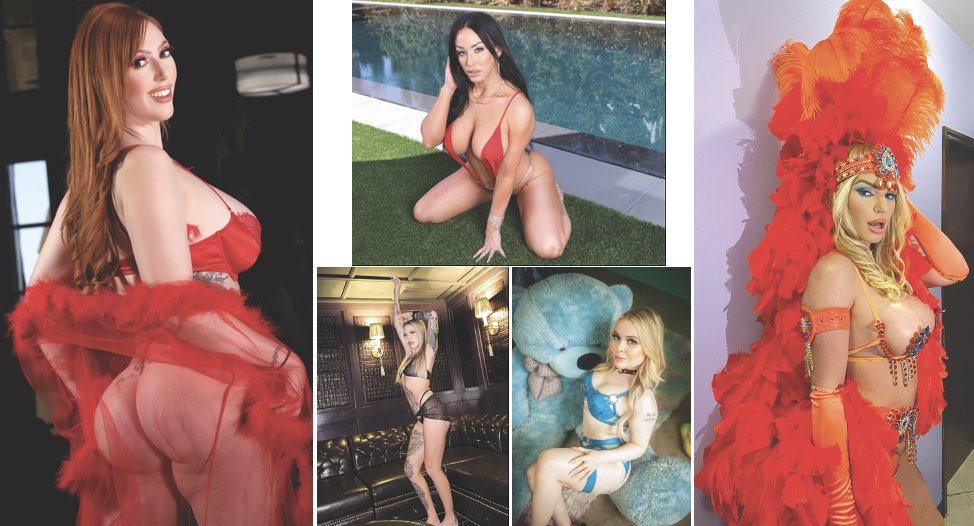 WHAT would it be like to get a #lapdance from your favorite porn ⭐️? Wonder no more, as these five-⭐️ feature dancers bring the party to YOU! @LaurenFillsUp @jenwhitexxx @itscassidyluxe @HaleySpades & @RachaelCavalli 🎉 HUSTLER Magazine January 2024 📲 ow.ly/2hS850QlwBS