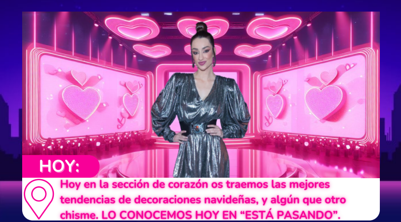 Hoy, en la sección de corazón, os traemos las mejores tendencias de decoraciones navideñas. #EstáPasando3
