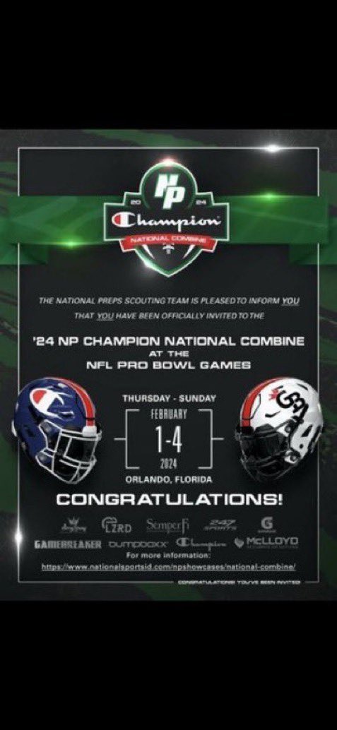 Deegan Davies (@deegan_davies) on Twitter photo Thank you for the invite <a href="/NPShowcases/">National Preps Showcases</a> to the NP Champion combine
<a href="/vidrieroacc562/">Coach Alex Cervantes</a> <a href="/CoatesCoach/">Brian Coates</a> <a href="/TerrenceIsaac1/">Coach Isaac SR.</a> @TigersDBcoach <a href="/GHoward_Scout/">Gary Howard -Scout</a> <a href="/KurtTraylor/">Coach Kurt Traylor</a> <a href="/Coach_Cotton713/">John Cotton</a> <a href="/CoachFaske/">Caid Faske</a> <a href="/Coach_SCroce/">Steven M Croce</a> <a href="/CoachGipson11/">Coach Gipson</a> @WestgateU_FB <a href="/coachRodMP/">coach Rod bolling</a> Thank you for the invite <a href="/NPShowcases/">National Preps Showcases</a> to the NP Champion combine
<a href="/vidrieroacc562/">Coach Alex Cervantes</a> <a href="/CoatesCoach/">Brian Coates</a> <a href="/TerrenceIsaac1/">Coach Isaac SR.</a> @TigersDBcoach <a href="/GHoward_Scout/">Gary Howard -Scout</a> <a href="/KurtTraylor/">Coach Kurt Traylor</a> <a href="/Coach_Cotton713/">John Cotton</a> <a href="/CoachFaske/">Caid Faske</a> <a href="/Coach_SCroce/">Steven M Croce</a> <a href="/CoachGipson11/">Coach Gipson</a> @WestgateU_FB <a href="/coachRodMP/">coach Rod bolling</a>