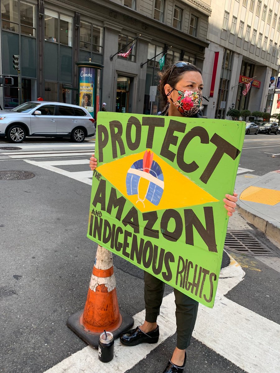amazonwatch's tweet photo. Some of our #NewYearsResolutions:
1. Defend Indigenous Rights
2. EndAmazonCrude
3. Support Indigenous Women
4. Get Mining OUT of the Amazon
5. Defeat the Marco Temporal time-limit trick in Brazil
6. Expose false climate solutions
7. Take no sh*t from oil companies
What are yours? https://t.co/ZYxclJ0AyE