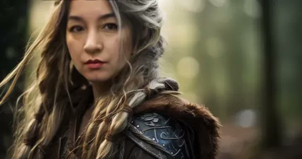 Trolbonibon's tweet image. Gözler Türk olunca Vikingden çok Ortaasya savaşçı kadınlarına benzemişim 🤣🥰💙⚡
#vikingchallenge