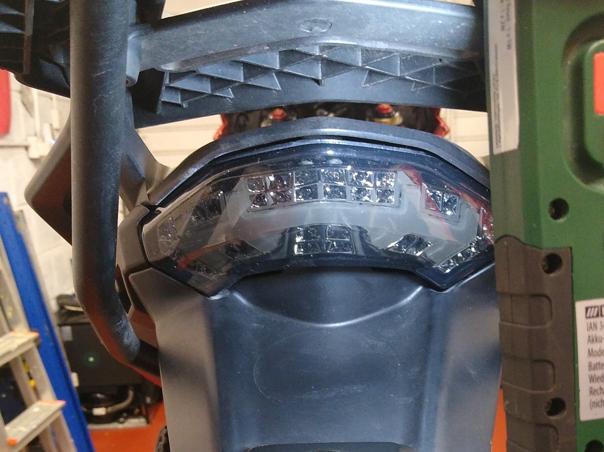thattallguyin's tweet photo. New tail light fitted β
turns out there was nothing wrong with the old one, I thought the mounts had snapped as it was rattling around loose, the securing screws had fallen out π€£π€·πΌββοΈπ€¦π»ββοΈ #gotaspare https://t.co/3OAPaLLnA1