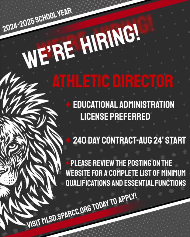 MLSD is looking for the next leader of athletics!

mlsd.sparcc.org/demo-elements/…