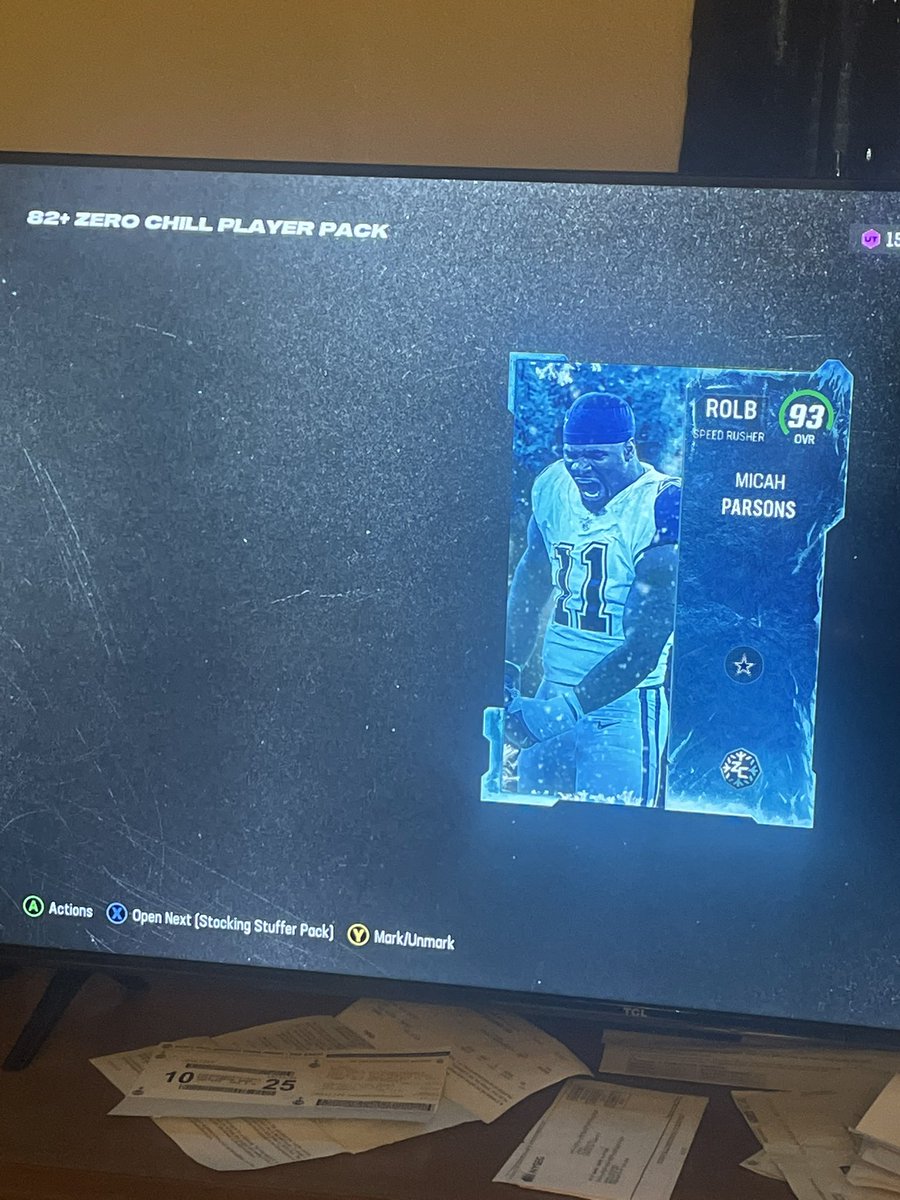 IAmYoungBull's tweet photo. First pack of the New year! S/o to @EASPORTS_MUT 🫡 needed this! #Madden24 #Muthead https://t.co/9qTozCJlwC