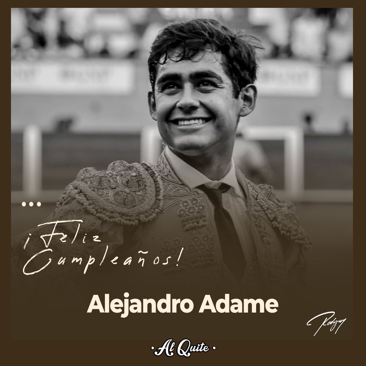 🇲🇽 ¡Feliz cumpleaños <a href="/CALEJANDROAM/">Alejandro Adame</a>, un fuerte abrazo! 

📷: Al Quite/Mario Rodríguez 

#AlQuite #AlejandroAdame