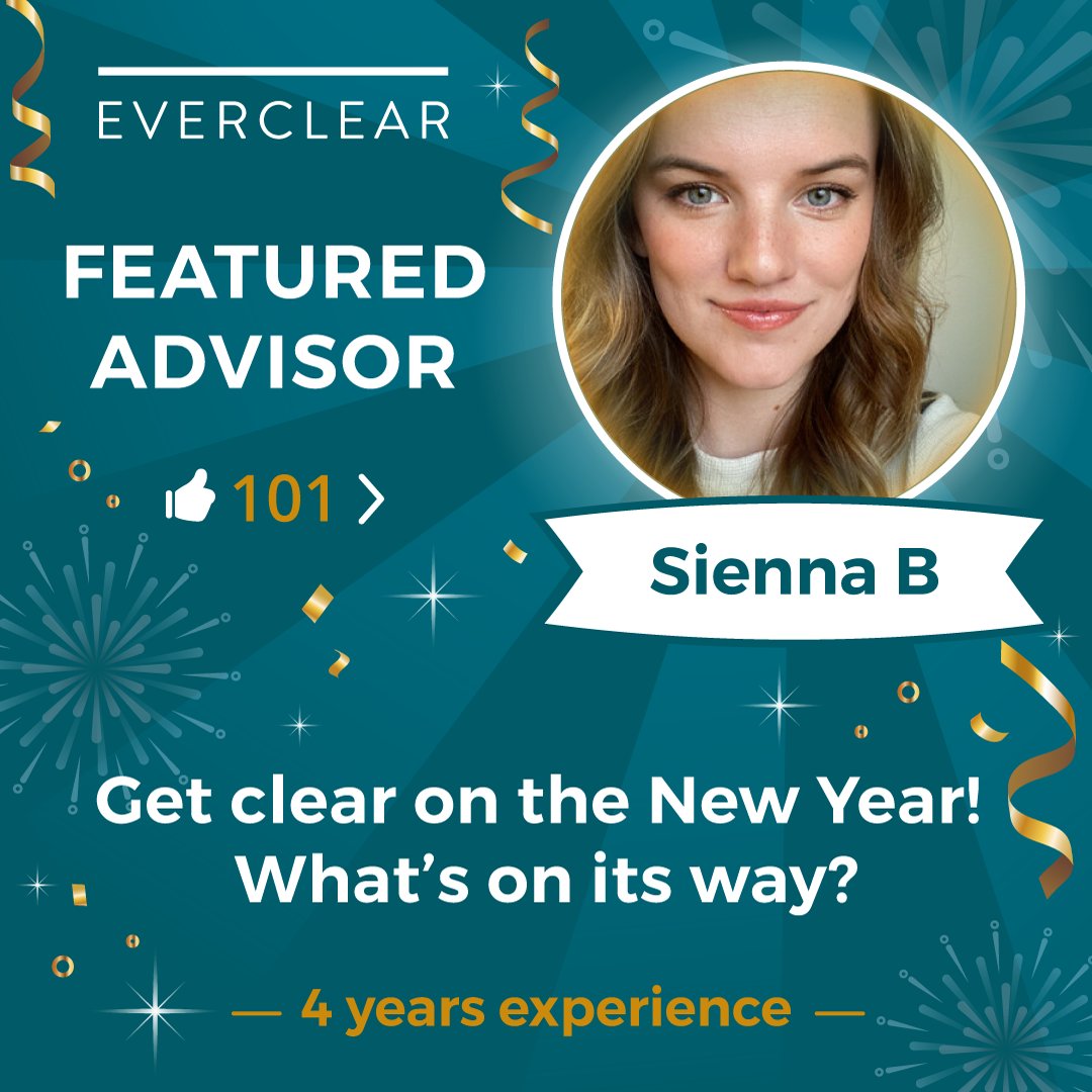 Everclear_App's tweet photo. Your #NewYear deserves top guidance. ✨ Connect with a featured advisor for your first #PsychicReading of 2024: https://t.co/X0NM3UjrPv https://t.co/TqviFgiAiI