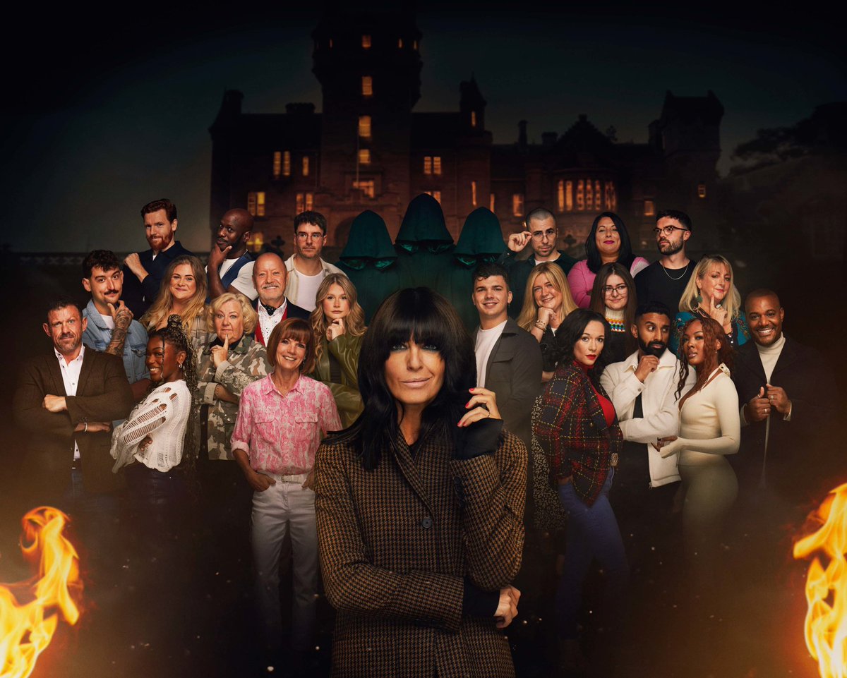 Krisjamesblair's tweet photo. I am so proud of this epic cast! Who's ready for another round? See you tomorrow at 9pm on BBC1 #TheTraitors #TheTraitorsBBC #TheTraitorsUK https://t.co/us51ee7eLO