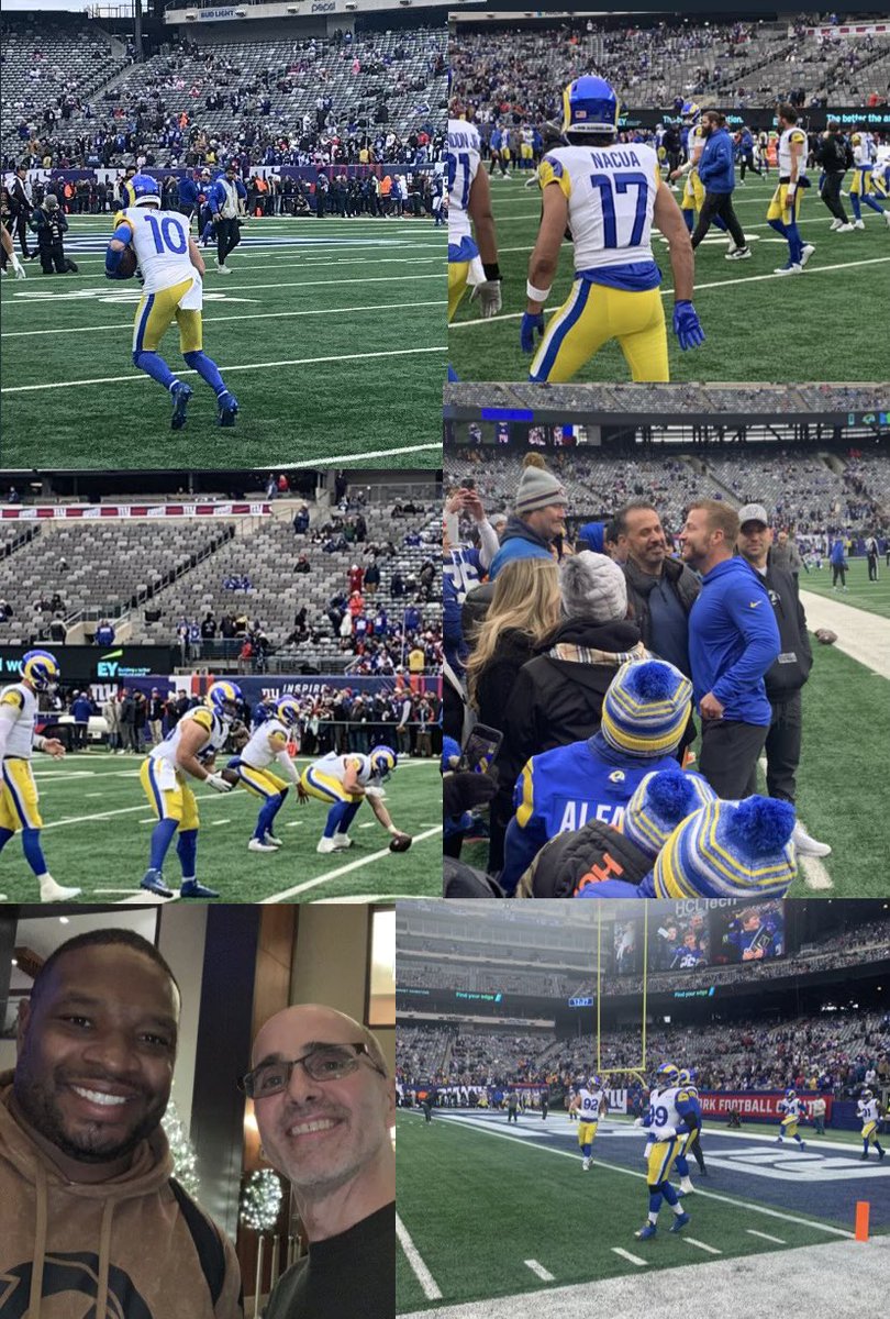 NJLARamsFan's tweet photo. @RamsNFL  what an amazing weekend! Thank you @artistwyman https://t.co/77pK6DReq9