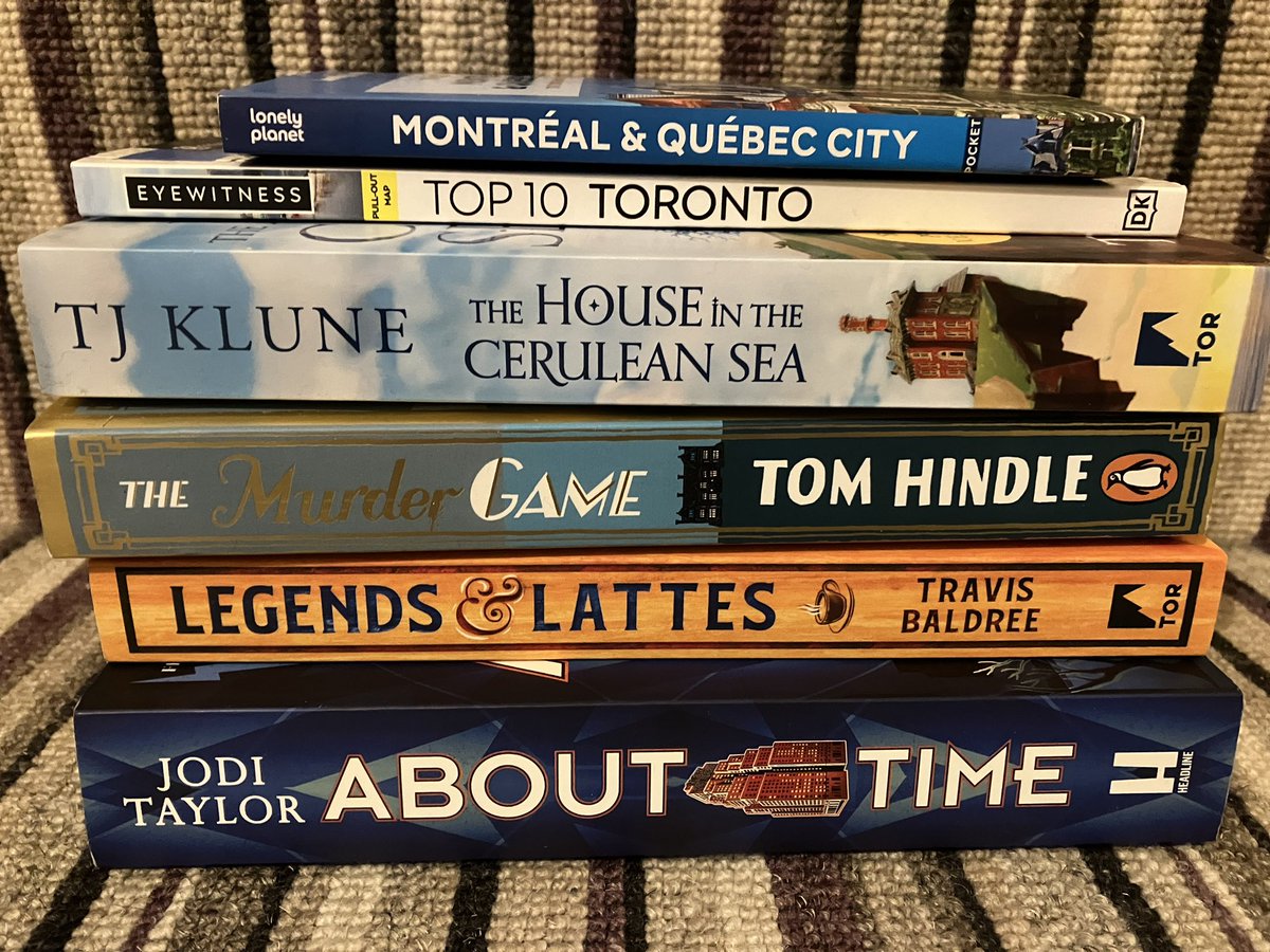 Christmas (and one belated birthday) books!