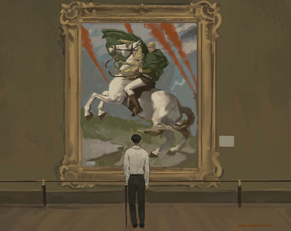 starting 2024 with eruri 

#エルリ #進撃の巨人