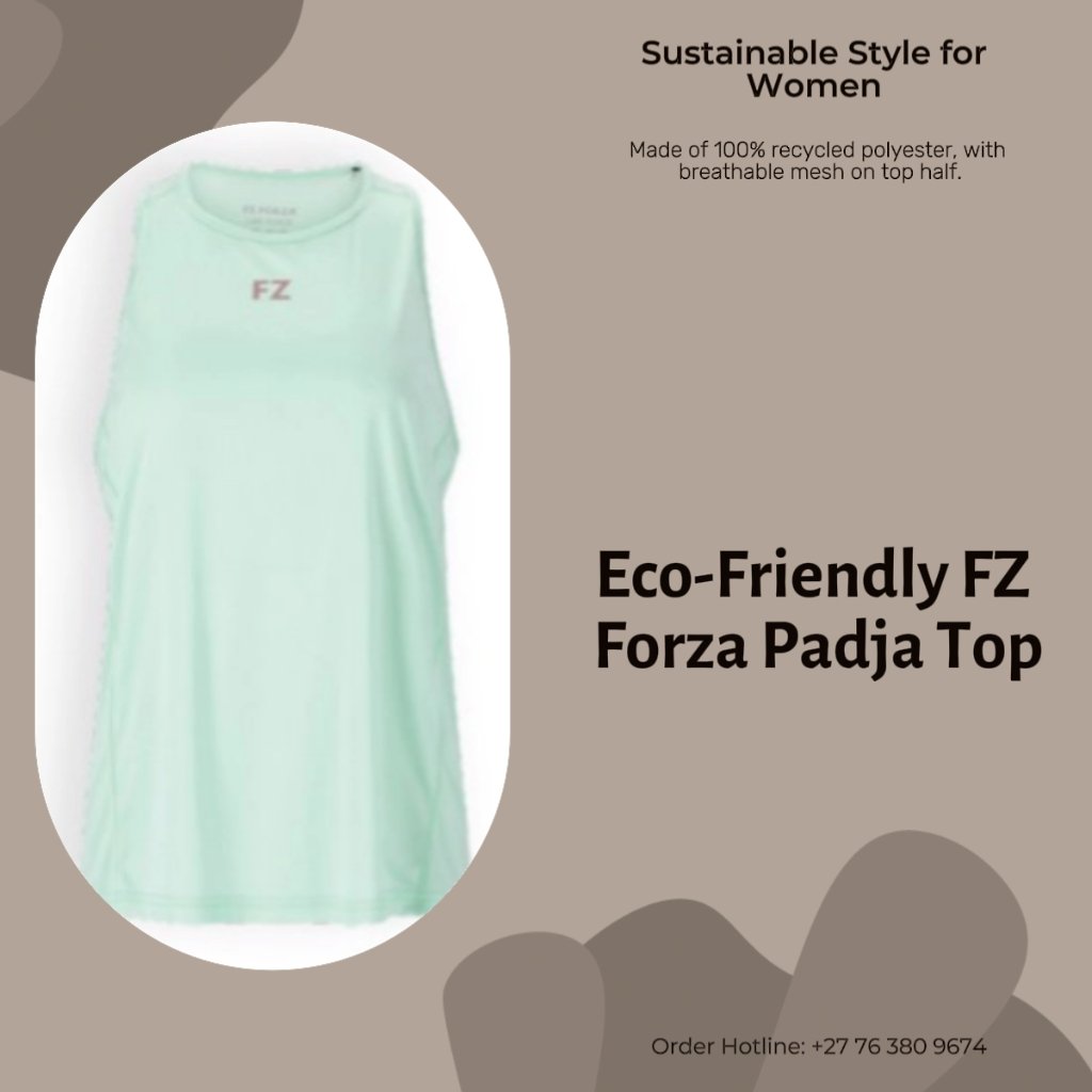 FZFORZAPARTNER's tweet photo. Exciting #news in #sustainable #sportswear! Introducing the FZ Forza Padja Women's Top – meticulously crafted from 100% #recycledpolyester. Elevate your performance with style and conscience. Join the movement towards #ecofriendly #activewear #FZForza #SustainableFashion
#FYP https://t.co/xCGePBXhXs