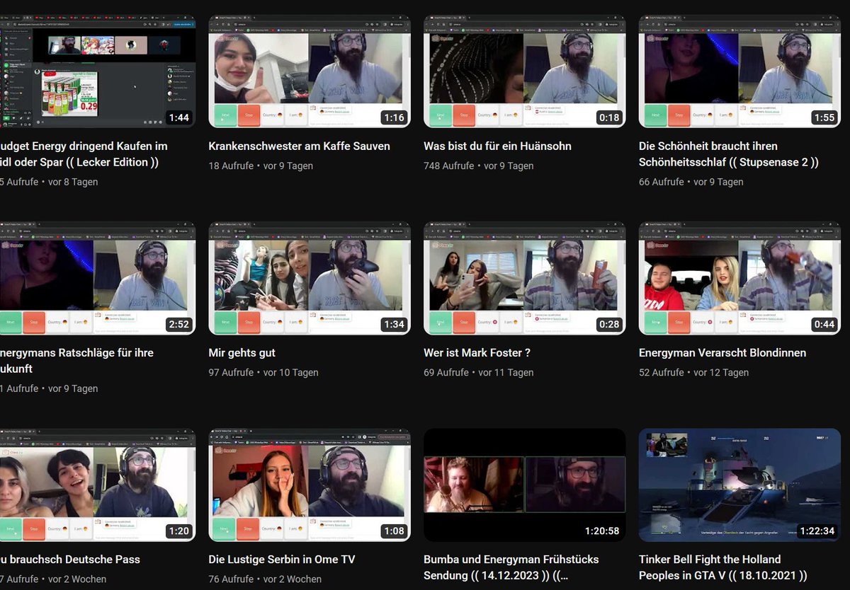 Erinnert ich euch noch an den YouTube-Pädo #Bruzzi20?
Er ist wieder da. Unbelehrbar. youtube.com/@gamerkanal585…