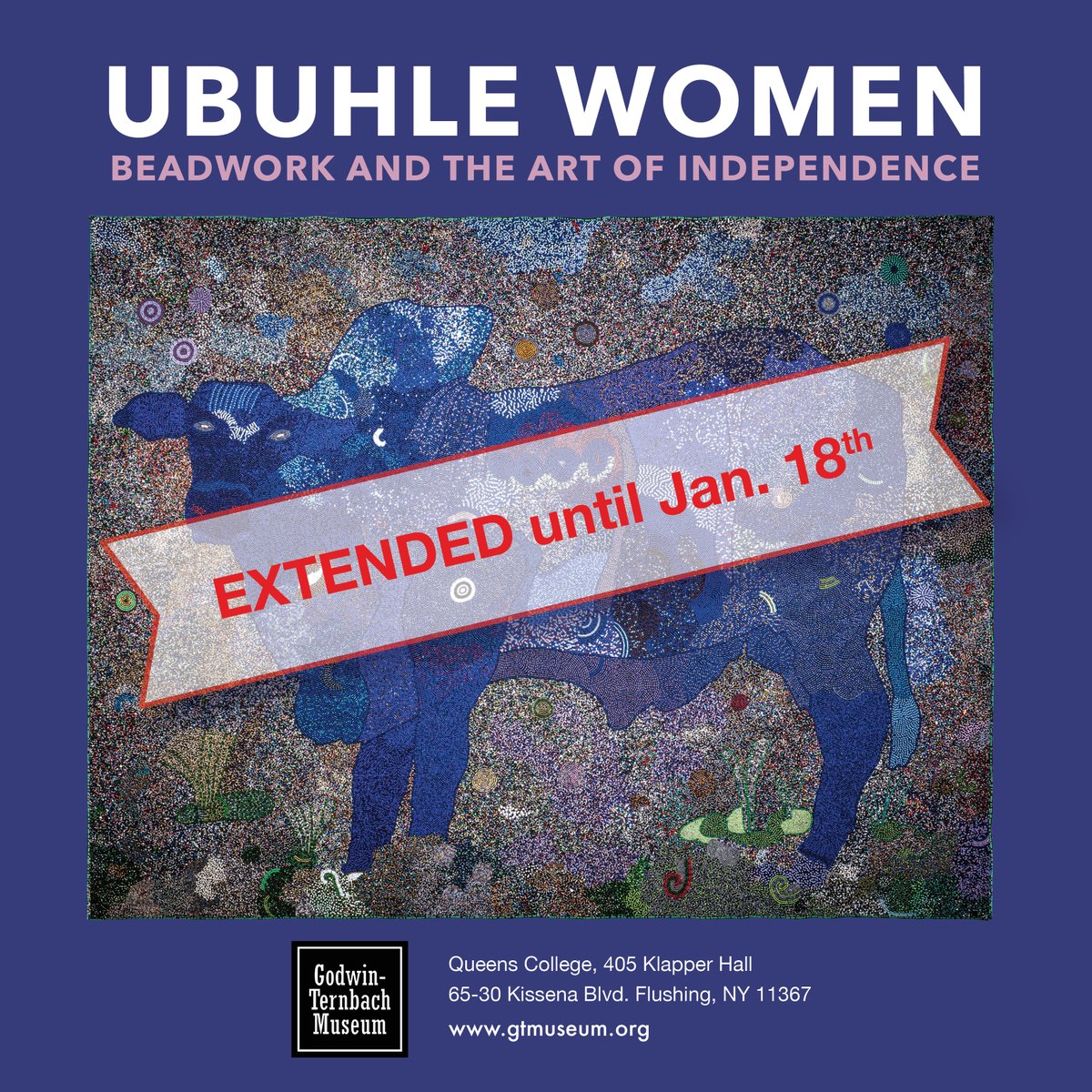 Happy New Year! 🎉 Wishing you a fantastic beginning to 2024. Exciting news: Our current exhibition, 'UBUHLE WOMEN: Beadwork and the Art of Independence,' has been extended until January 18th! Don't miss the chance to experience it – swing by before it ends. 🖼️✨ #GTM #KCA