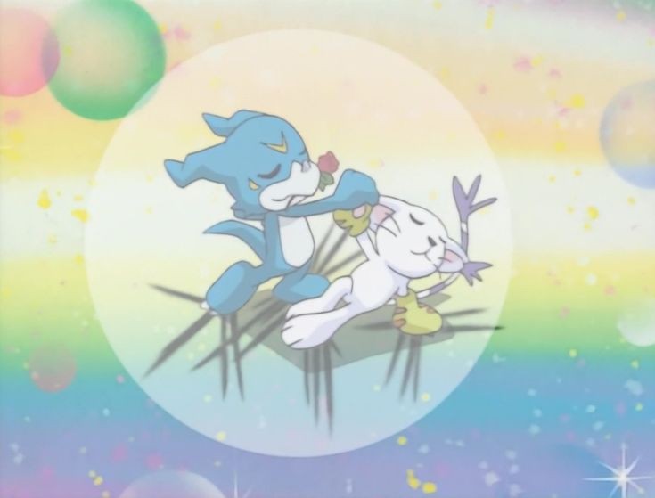MrSkips_'s tweet photo. Recordando el día que Veemon fantaseaba con estar con Gatomon / Tailmon en Digimon Adventure 02 👀

#Digimon https://t.co/ciCurue6Je