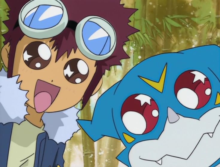 MrSkips_'s tweet photo. Recordando el día que Veemon fantaseaba con estar con Gatomon / Tailmon en Digimon Adventure 02 👀

#Digimon https://t.co/ciCurue6Je