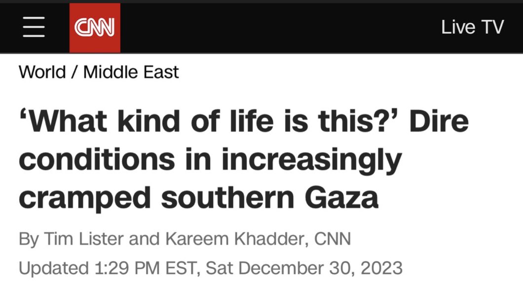 AssalRad's tweet photo. The headlines of major news agencies cover the starvation of Palestinians in Gaza, but all of them fail to mention who is starving them. 

Israel is using food as a weapon of war, intentionally starving civilians. That’s your headline. https://t.co/DzQcfw2ag9