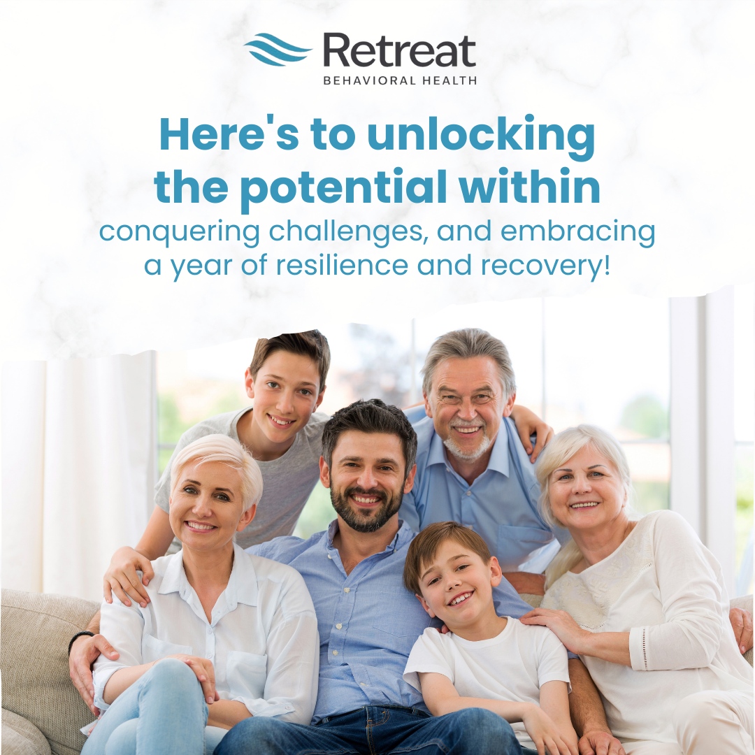 Cheers to a fresh start, new goals, and the power within each of us to overcome challenges. Happy New Year from all of us at Retreat Behavioral Health! Here's to a year of long-lasting recovery.

🌐 retreatbehavioralhealth.com
📞 (855) 859-8808

#OutpatientRecovery #FlexibleRecovery