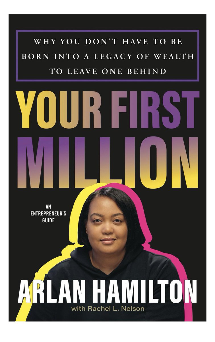 Can’t wait to read this: @ArlanWasHere is so inspiring and a mentor if you haven’t heard her story or life path check her out: #greatbook #mentor #leavealegacy #selfmade #inspiring #ArlanHamilton