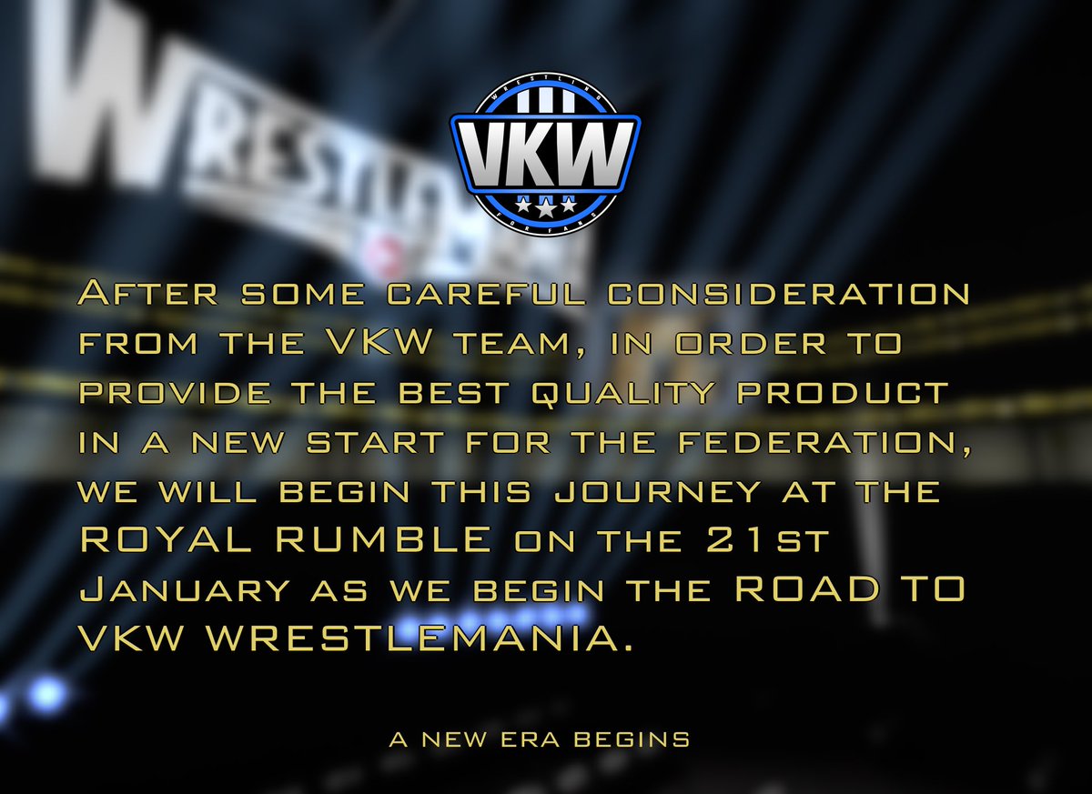 Announcement from the owners.

#ANewEraBegins