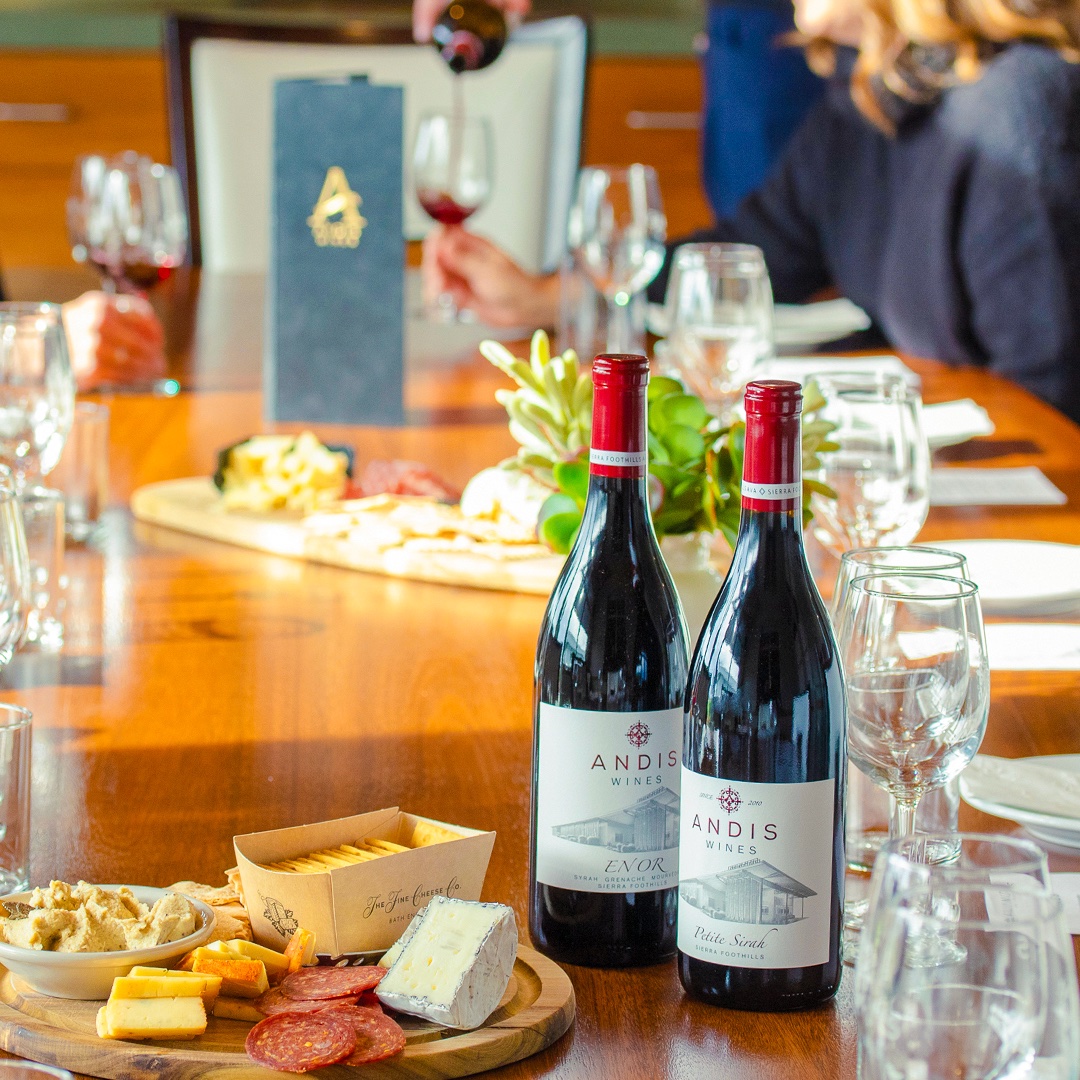 Prefer a little distance from our other guests? We have a private tasting room available by reservation only. Customize your wine flight and pairings or allow us to curate one for you. 

Reach out to shannon@andiswines.com to book your tasting.