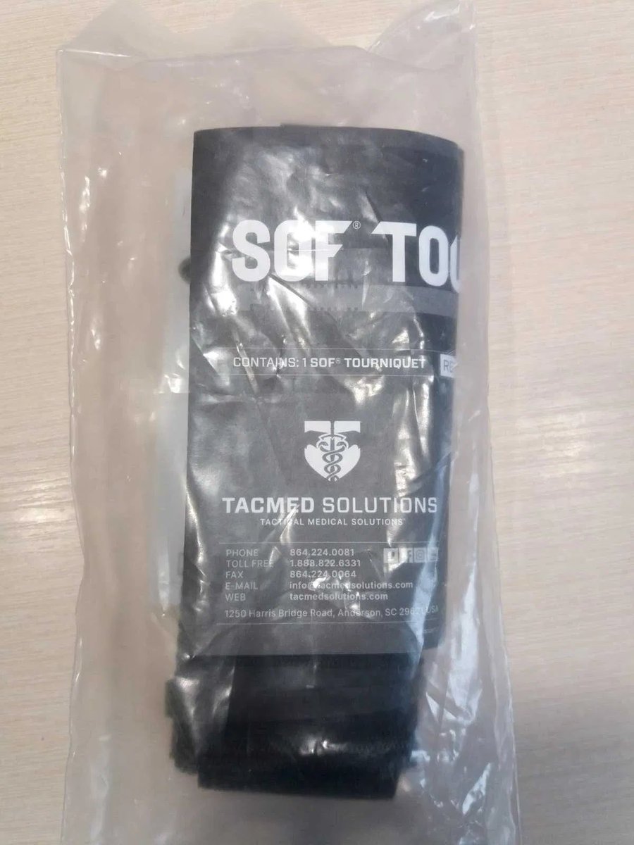 Як виглядає оригінальний SOFTT-W (SOF tactical tourniquet - wide