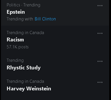 BWheelerMTG's tweet photo. Losing it over the "What's happening" section. Four Horsemen vibes. https://t.co/XrAtgoht2t