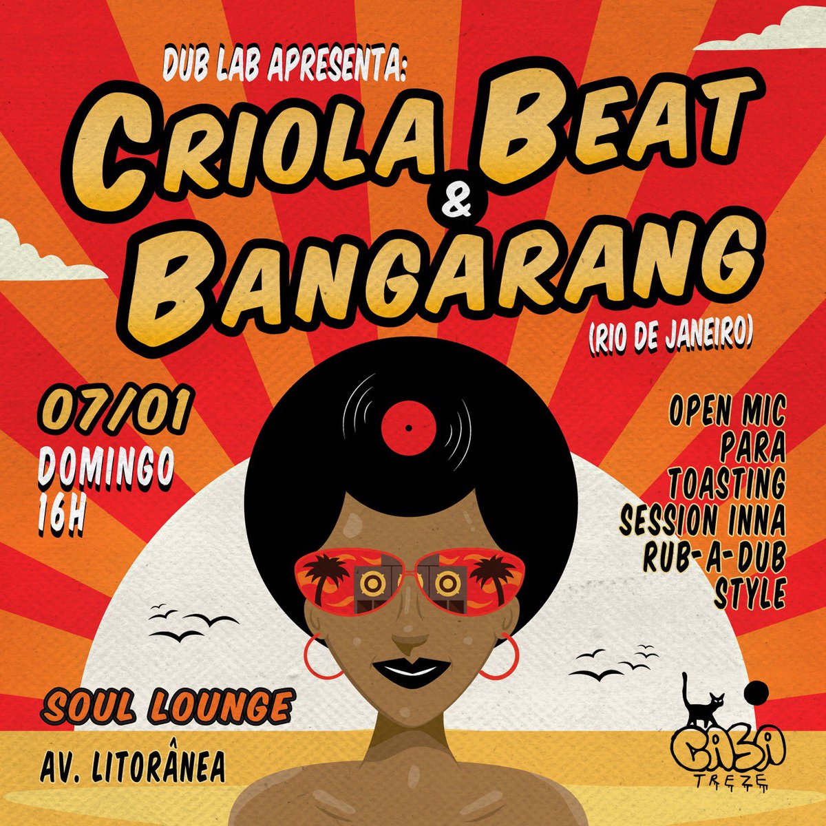 CasaTreze's tweet photo. 🎟️ DUB LAB #4 c/ os melhores dos ritmos jamaicanos underground 🫵 Atração bônus: ILHA DUBS (@ilhadubsounds) trazendo mais experimentações que só a Dub Lab proporciona! E no Open Mic já temos confirmados +10 artistas pra lançarem a braba!!!! Garante logo teu ingresso!! 🎟️ https://t.co/oJjv8ZMrKU