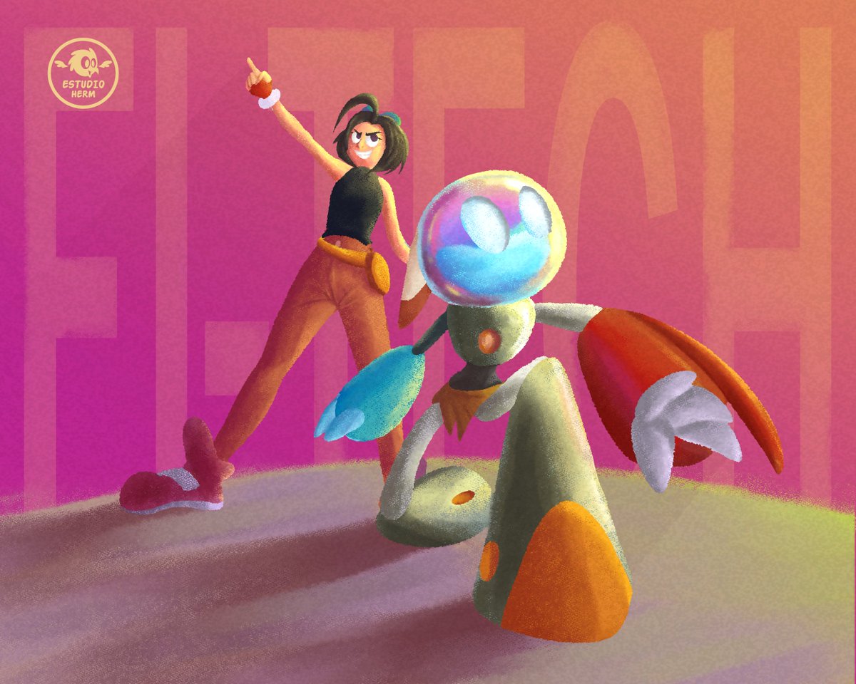 estudioherm's tweet photo. Fi-Tech Robolution fanart ⚙️

#fanart #digitalart #drawing #estudioherm https://t.co/m4Qe1UGU5R