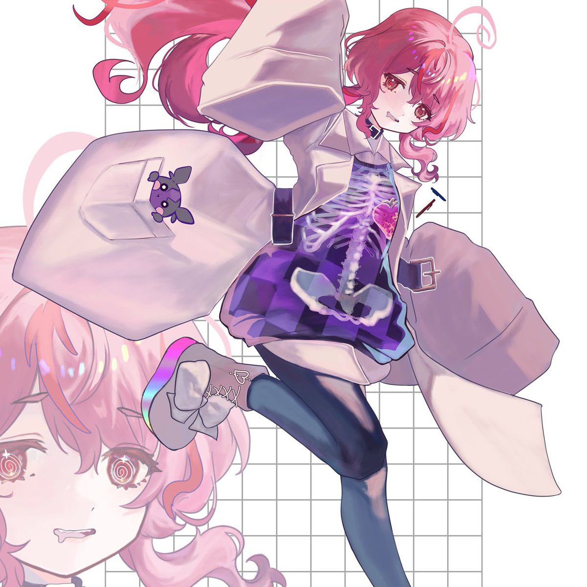 seri_illust's tweet photo. 最近の、絵〜 https://t.co/QOaeZNNvuu