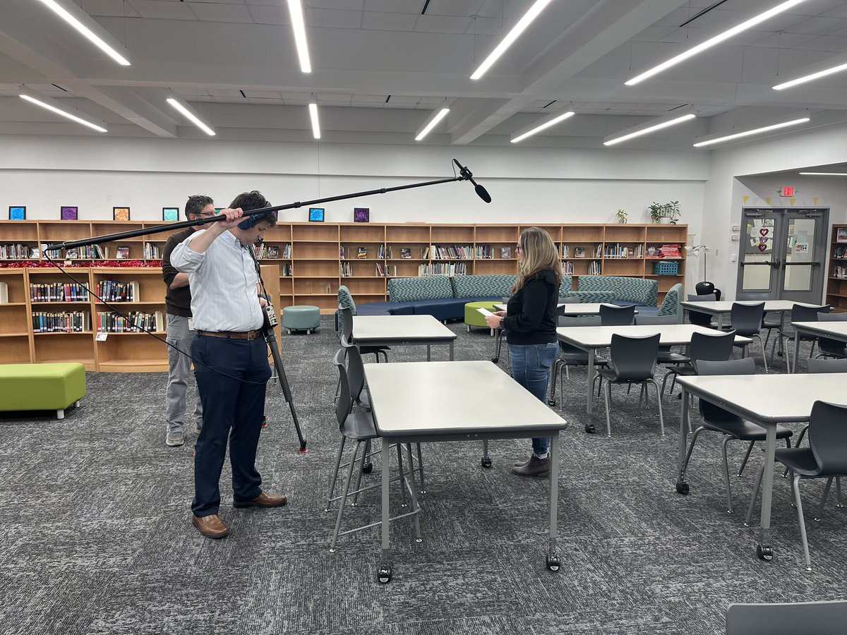Filming <a href="/Fossil_Hill/">Fossil Hill</a> <a href="/AVID4College/">AVID</a> National Demo video! So excited for re-validation! #ThisIsAVID