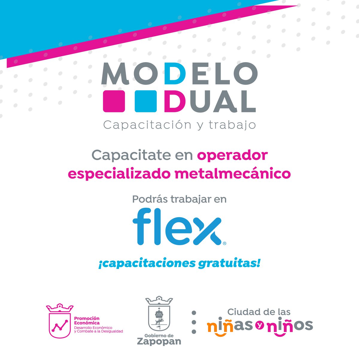 DesarrolloZap's tweet image. Que el 2024 sea tu año de capacitación con #ModeloDual y #FLEX 🤓

Este diplomado proporciona capacitación teórico-práctica a personas interesadas en especializarse como operadoras u operadores metalmecánicos. 

Consulta la convocatoria e inscríbete 👉 bit.ly/MODELO-FLEX-20…