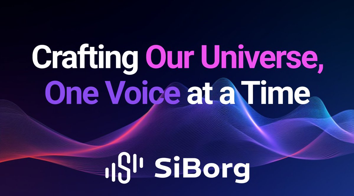 SiBorgLabs's tweet photo. Joining SiBorg’s podcast fam means your voice is the star of the show. 🌌

Together, we’re building a space where every interaction enriches our podcast universe.

#SIBORG #SocialFi https://t.co/FQfUI2WdDE