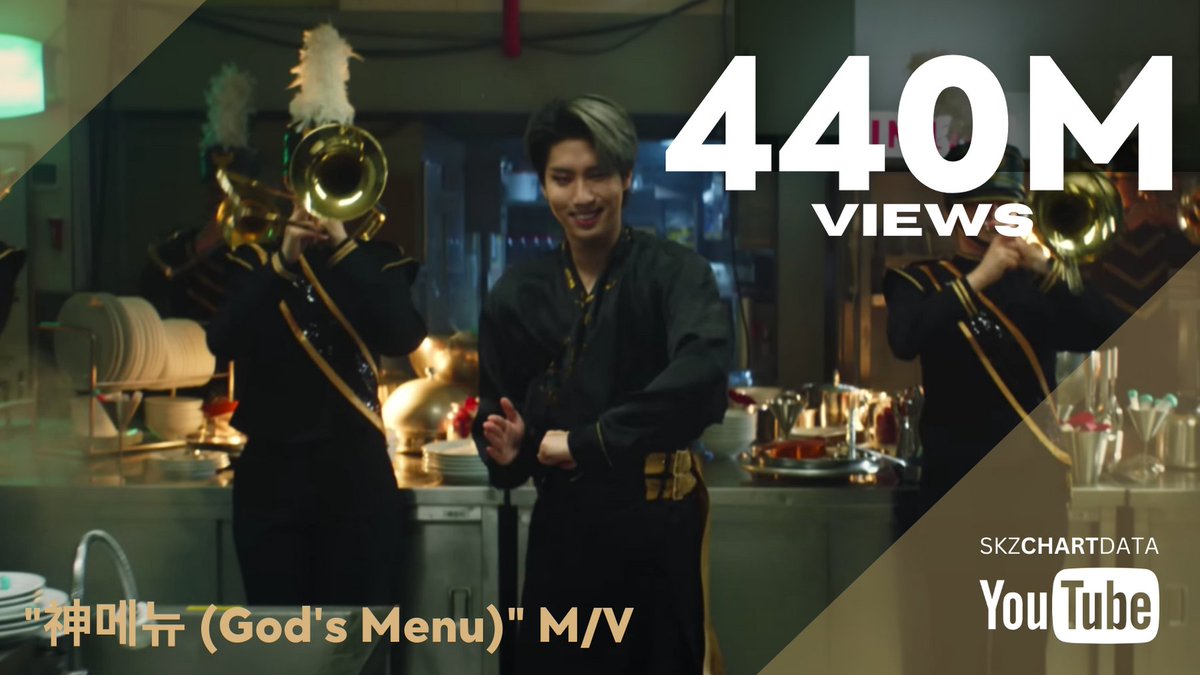 “神메뉴 (God’s Menu)” M/V has surpassed 440,000,000 (440M) views on YouTube!  

▶️ youtu.be/TQTlCHxyuu8

<a href="/Stray_Kids/">Stray Kids</a> #StrayKids #스트레이키즈