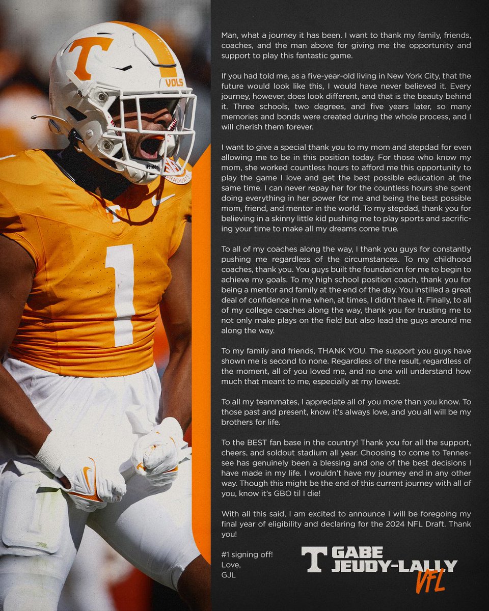 GabeJeudy's tweet photo. FOREVER GRATEFUL! #VFL 🍊 https://t.co/pTe32AIqPX