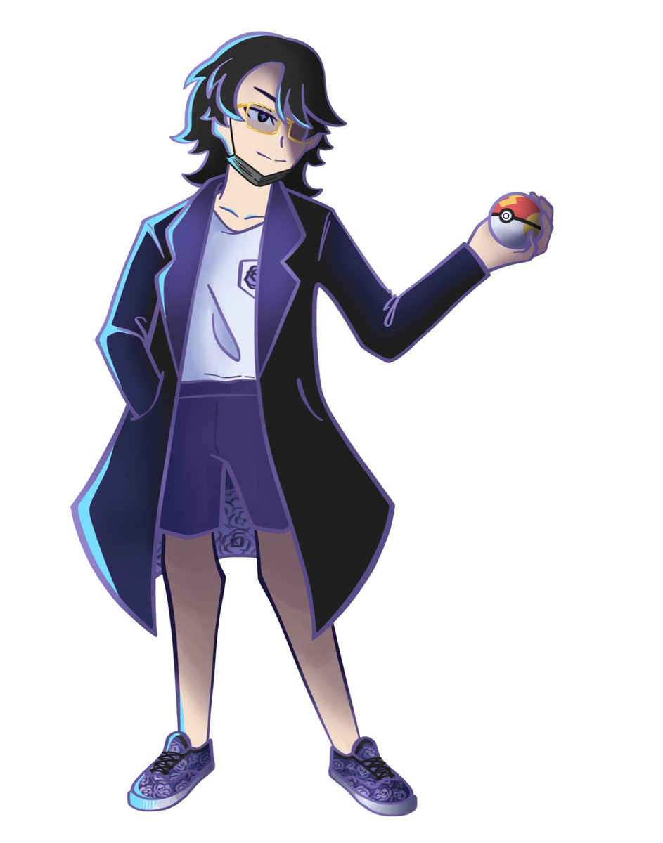 muraselune's tweet photo. You are challenged by Pokemon Trainer Floop!

Made this for @FloopIntoAgony's charity stream (Pokemon Gauntlet) promo
#FloopintoArt https://t.co/8rn1po546g