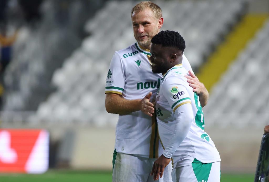 OfficialAmoo's tweet photo. DEBUT☘. My first game for @OMONOIAfootball and I'm excited to return from injury. I want to thank the management, coaches, teammates, and backroom for their support since I joined the club and during my recovery period. Home win and we closed the gap 🔝 https://t.co/FkjaGeOypk