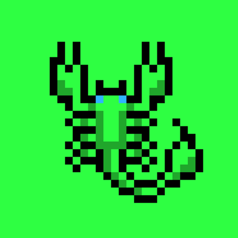 newton_XRD's tweet photo. New PFP @AbandonedScorps #scorplife thank you to @CryptoSoundie for this beauty #NFT #Radix $XRD ππ https://t.co/U0sJu4AV1X