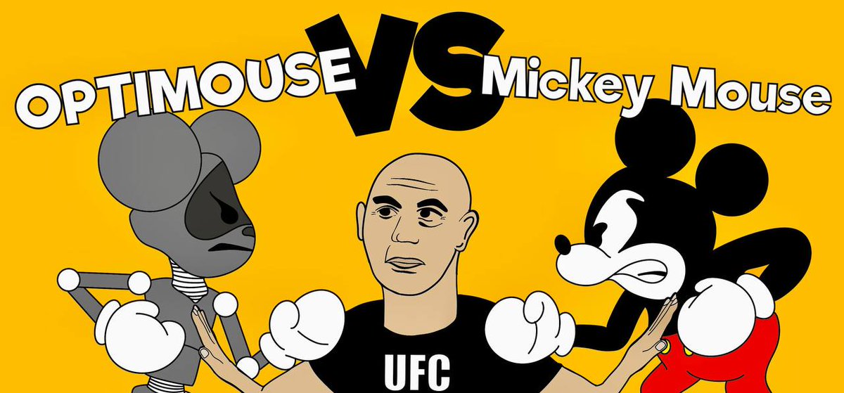 cryptostreetoff's tweet image. Elon your fight with the wokisme is #OPTIMOUSE VS MICKEY MMA FIGHT? @joerogan can discuss ?