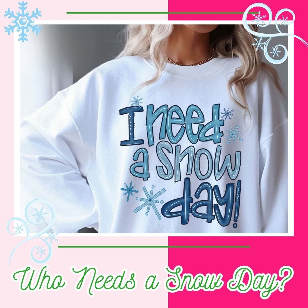 TooCuteCustom's tweet image. 🌨️✨ Chase away the winter blues with our "I Need a Snow Day" collection! Enjoy a cool 20% off on tees and sweatshirts! ❄️👕 
bit.ly/47e1wUJ
#SnowDayEssentials #WinterFashion
