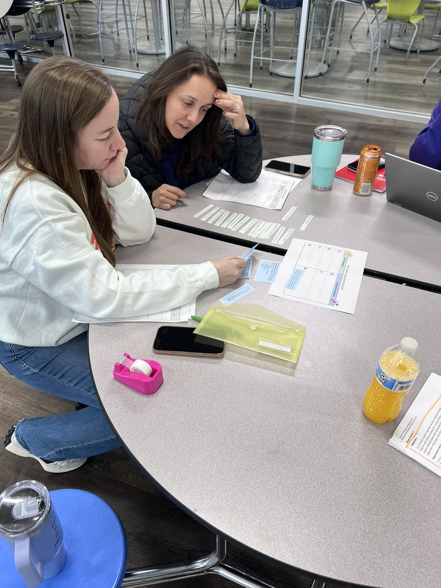MrsRFiore's tweet photo. 3-5 RELA spent time together calibrating ECRs! So many rich conversations and high engagement! #GEAnchored @HumbleISD_GE 👏🏼📝💙 @Angela_bland1 @ErikaNSanders https://t.co/H5cHacteEB