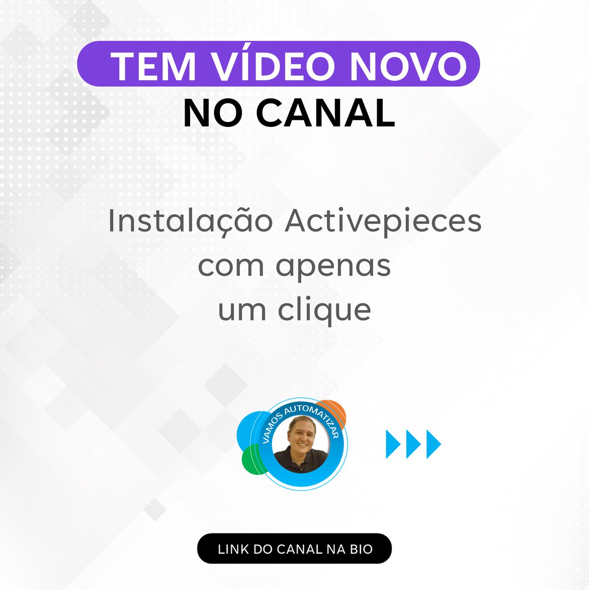 VAutomatizar's tweet photo. Nesse vídeo ensino como instalar o Activepieces, uma ferramenta de automação de fluxos de trabalho nocode e open source, com apenas um clique, utilizando o template que eu criei na plataforma Railway

#activepieces #opensource #automation #citizenautomation #nocode #lowcode https://t.co/q8ekynmnTW