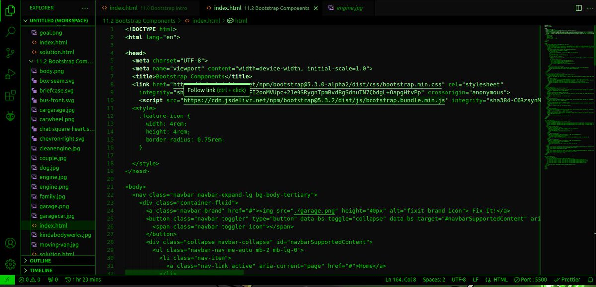 iamngugi1's tweet photo. Day two of #100daysofcodechallenge .....
Managed to finish this simple website with bootstrap and looking forward to making more pages as I advance....It's been real https://t.co/eTQt9LwImZ