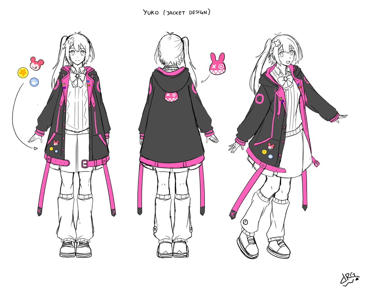 Twst OC ] Yuko design sheet