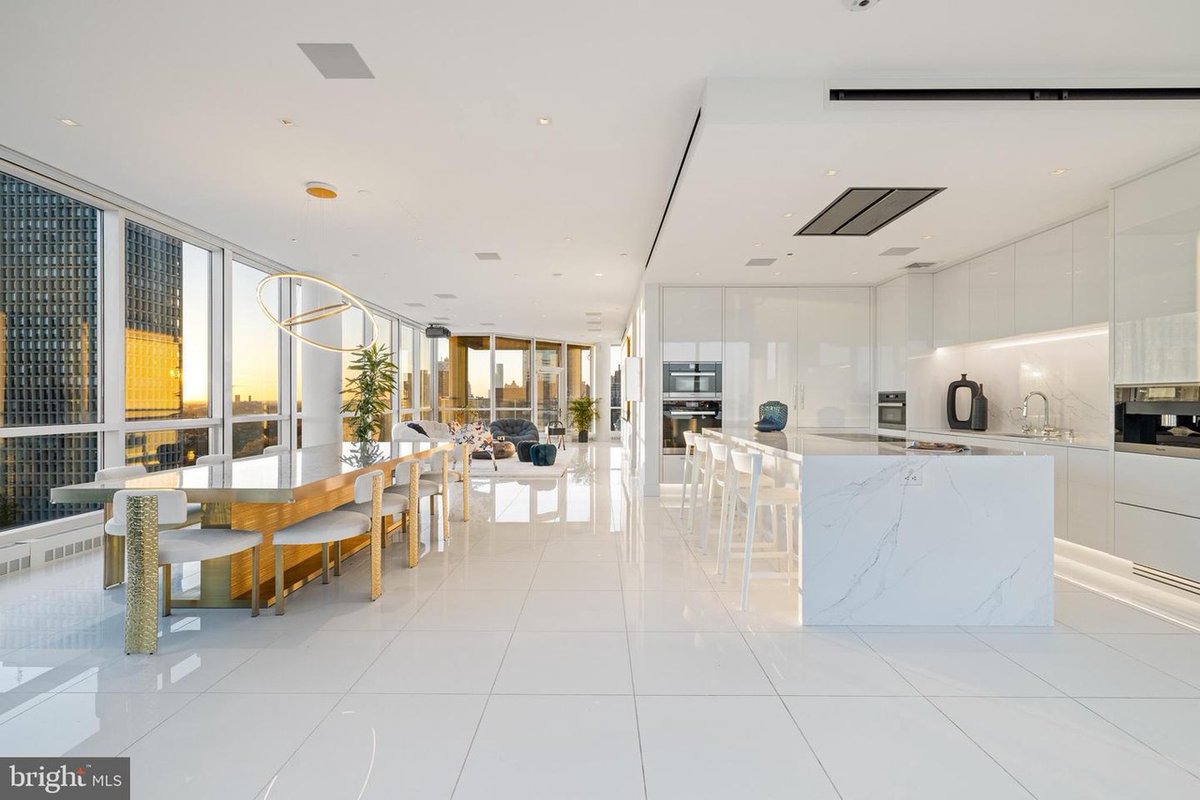 JoePompliano's tweet photo. Joel Embiid has listed his Philadelphia penthouse for $5.5 million.

• 2 bed / 3 bath
• Two-floor unit
• 1,000-sq-ft rooftop
• Private pool, hot tub, and outdoor kitchen

Embiid purchased the home for $3.2 million in 2018, and it comes with a $3,800 monthly HOA fee. https://t.co/vPVABoygXv