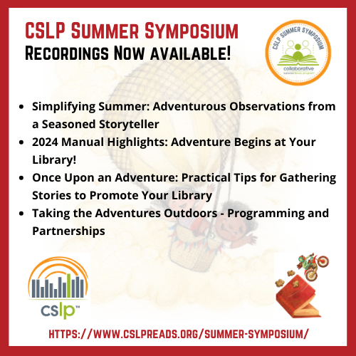 cslpreads's tweet image. If you missed any of the CSLP Summer Symposium sessions, the recordings and other resources are now available here: cslpreads.org/summer-symposi…
After viewing, share your feedback here: forms.gle/PqKDiTA8UM2tJe….